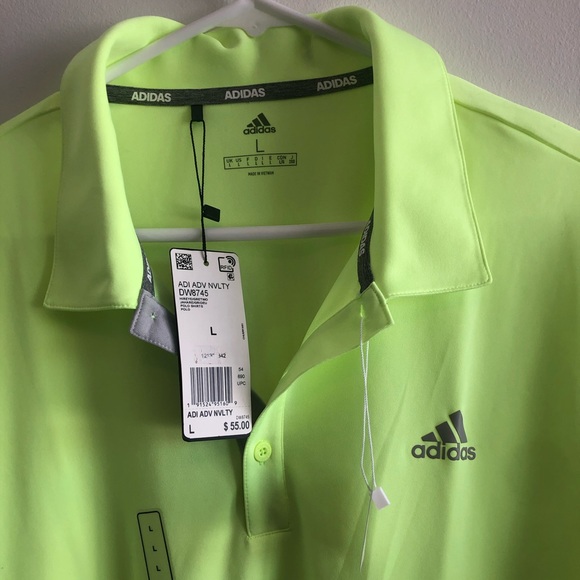 adidas Other - NEW Adidas golf polo-Lime Neon Green-Large